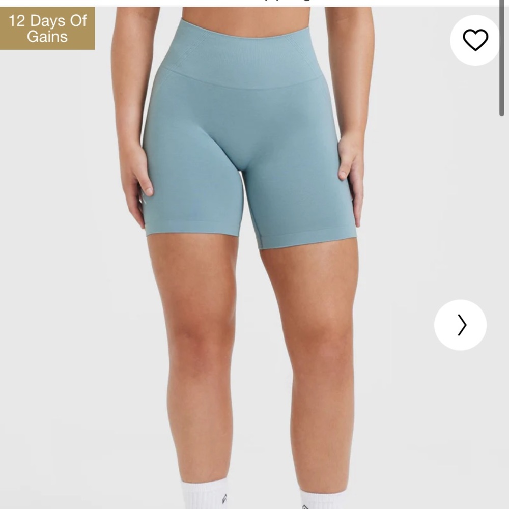 Oner Active Steel Blue Effortless Seamless Shorts